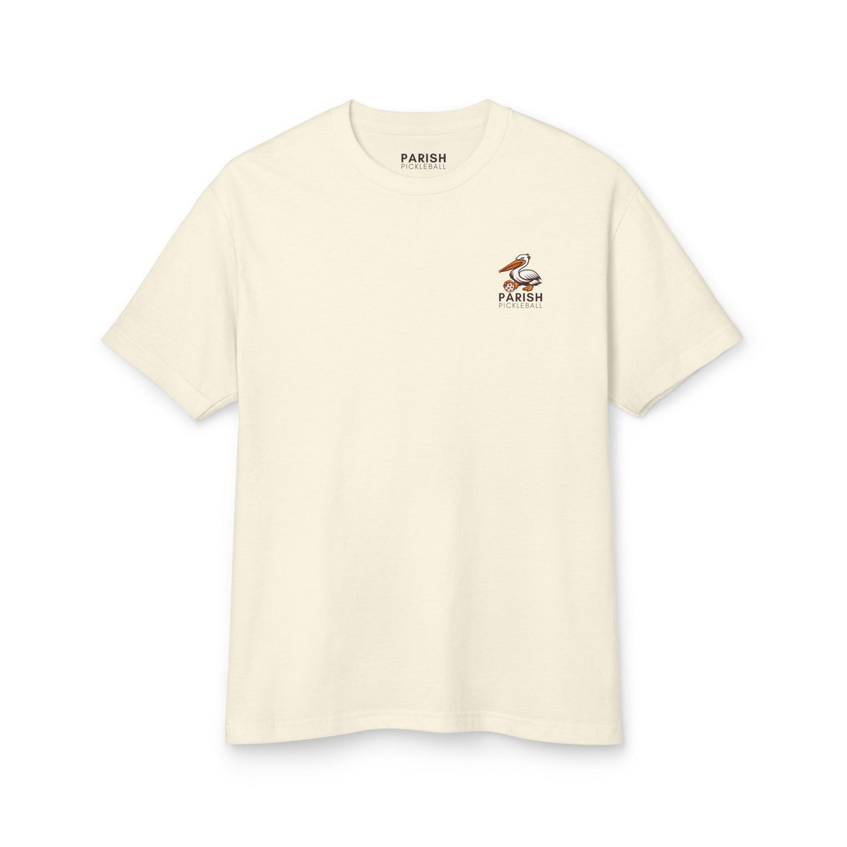 Copy of Parish Pickleball Logo Tee — Garment-Dyed Cotton Shirt
