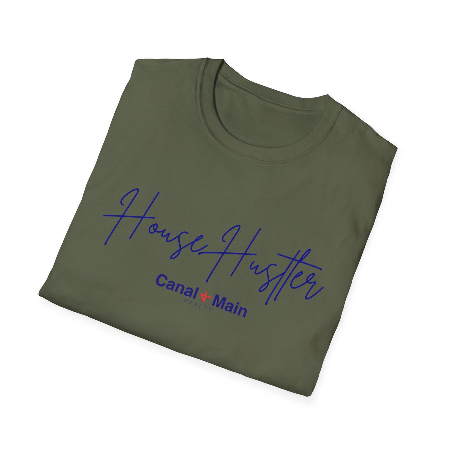 House Hustler T-Shirt — 'Canal  Main' Script Graphic Tee
