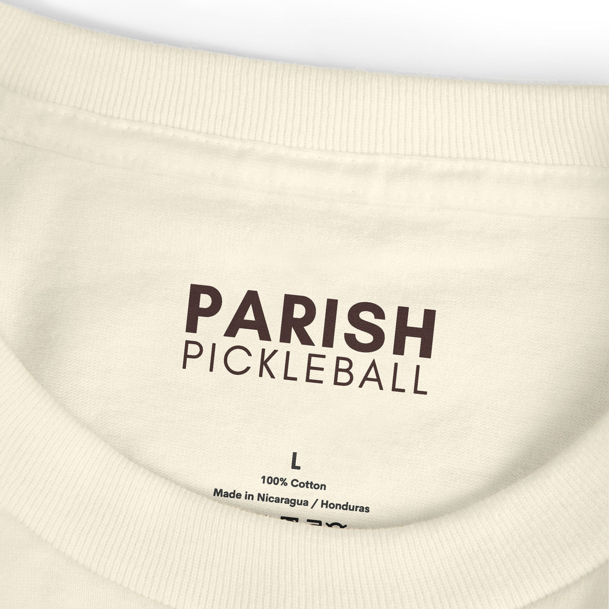 Copy of Parish Pickleball Logo Tee — Garment-Dyed Cotton Shirt