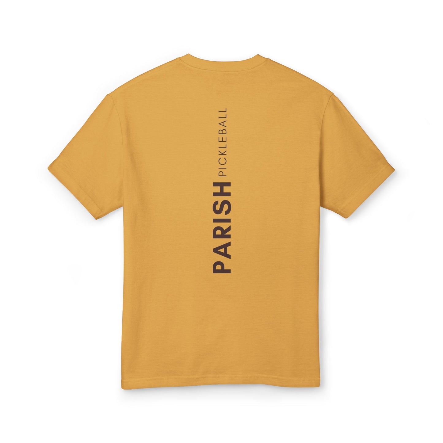 Parish Pickleball Logo Tee — Garment-Dyed Cotton Shirt