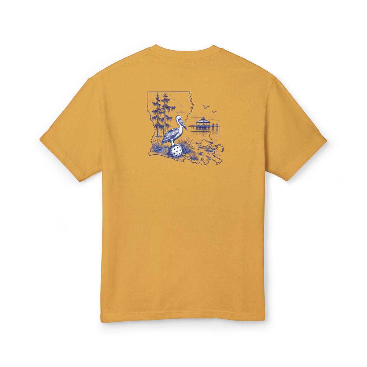 Copy of Parish Pickleball Logo Tee — Garment-Dyed Cotton Shirt