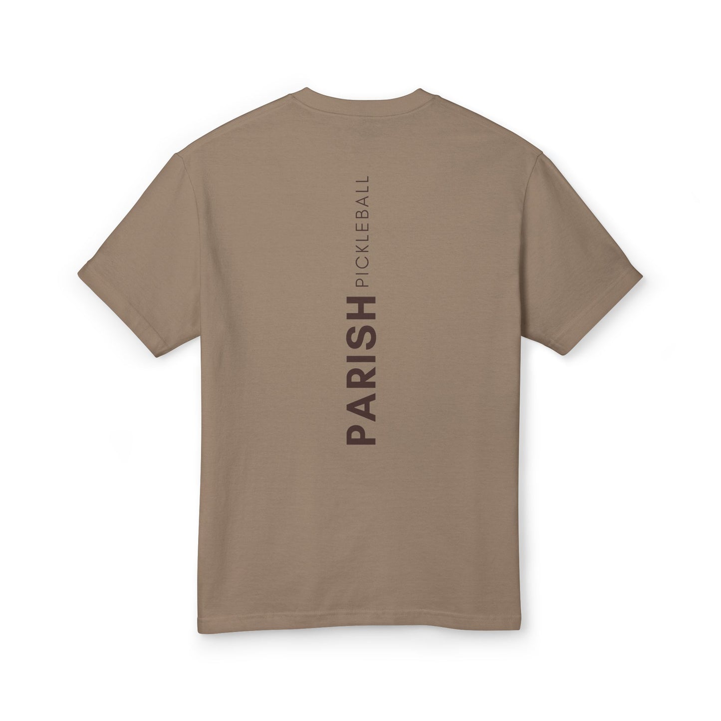 Parish Pickleball Logo Tee — Garment-Dyed Cotton Shirt
