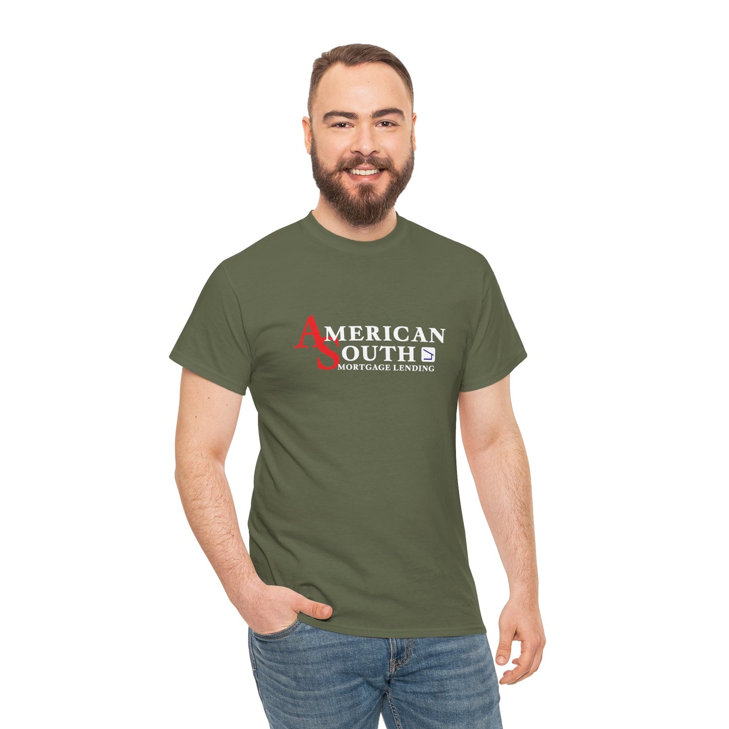 American South Logo Tee — Patriotic Southern Graphic T-Shirt