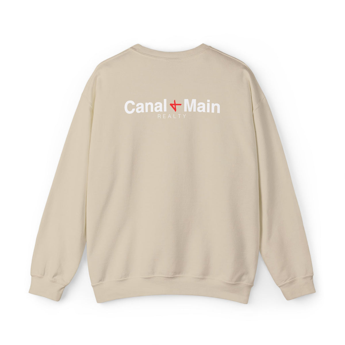 Minding My Own Small Business Crewneck Sweatshirt — Minimal Logo Back Crewneck