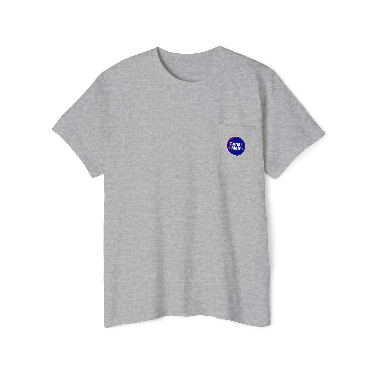 Pocket Tee — 'Circle Logo' Minimal Pocket T-Shirt